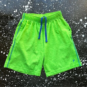 Old Navy Gym Shorts Neon Green Sz Medium